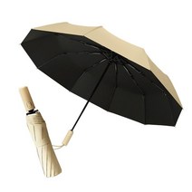 캔디 3단우산 블루 1개, 베이지