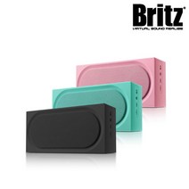 브리츠 Britz 휴대용 블루투스 스피커 BA-V5, 핑크