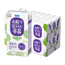 매일유업 소화가 잘되는 우유 저지방, 190ml, 48팩