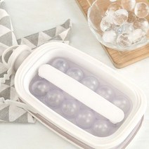 제빙기 사각 얼음 캠핑용 아이스 볼 메이커 주전자 휴대용 크리 에이 티브 큐빅 큐브 라운드 트레이 금형 컨테이너 병 칵테일 냉각 주방 도구, WHITE