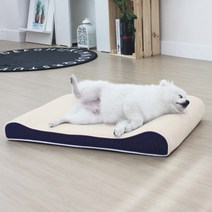 러스터지 강아지방석 통세척 친환경 침대 스프링 쿠션, 베이지