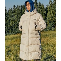 VOLCOM Warm Winter 에센셜 컴포트핏 다운 롱패딩화이트 VA214DJ004WH 296350
