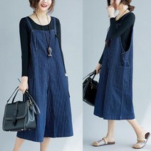 여름/데님/멜빵바지/루즈핏/청반바지/점프슈트/여성