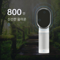 포름알데히드 독일 베스트 초강력 소형 공기청정기, 탁상용 그레이 교체용 필터 3개