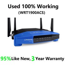 무선 라우터 LINKSYS 듀얼 밴드 + 초고속 스마트 와이파이 무선 라우터 WRT1200AC WRT32X 802.11AC, 02 WRT1900ACS