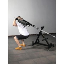 풀백 어시스트 어깨 노젓는 하역기 피트니스 보트, C. 숄더형 스쿼트 머신 + 다기능 스탠드