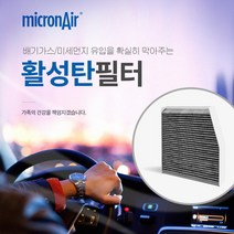 마이크론에어/카니발1/카니발2/에어컨필터/활성탄/초미세먼지/PM2.5/프리미엄/배기가스/황사/냄새/micronair/air filter, 카니발1/카니발2, K10 카니발1/카니발2