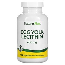 네이처스플러스 에그요크 난황 레시틴 600mg 180캡슐