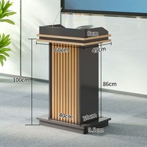 연단 교회 강대상 기독교 성경 받침대 단상 주일학교 강연, 월넛A