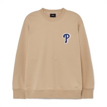엠엘비 MLB 맨투맨 아가일 빅로고 오버핏 PHI 샌드