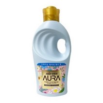 샤프란 아우라 초고농축 섬유유연제 1L 용기 홀리데이판타지, 1개