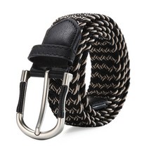 크리에잇투 여성 캐주얼 스판꽈배기벨트