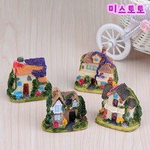 미스토토 테라리움 만들기 재료 담쟁이 주택 하우스 미니어처 4종, P875_담쟁이빌라C
