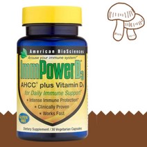 표고버섯균사체 AHCC 플러스 비타민D3 500mg 30정