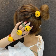 소네 빅 스마일 포인트 밴드 머리끈 헤어끈