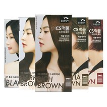 꽃을든남자 CS먹물 프리미엄 칼라크림x2개 새치커버, N3 흑갈색x2개