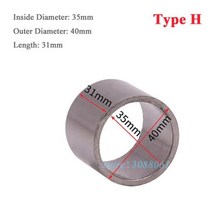 국소배기장치 집진기 오토바이 배기 머플러 파이프 이스케이프 링크 크러시 가스켓 유니버설 45mm 50mm 38mm 32mm O링 더트 피트 자전거 ATV BMW 197826, Type N