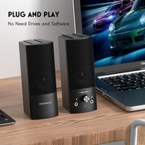 차량용 스피커 컴퓨터 2.0 스테레오 블루투스 5.0 데스크탑 오디오 USB 전원 고음질 음질 홈 시어터 TV용 서브우퍼 사운드 박스, d333