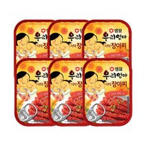 샘표 우리엄마 더덕장아찌 90g 6개, 샘표 우리엄마 더덕장아찌 90g 6