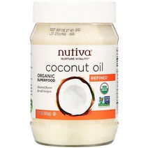 US 직배송 Nutiva 코코넛오일 정제 444ml(15fl oz) 692752106200 미국직구 보충제, 1PACKAGE, 상세참조