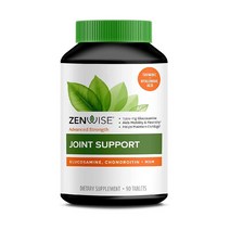 Zenwise Health 젠와이즈 조인트 서포트 글루코사민 콘드로이친 1200 MSM 90정, 1팩