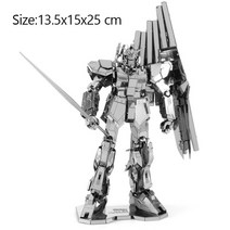 3D 메탈퍼즐 조립퍼즐 미국 확장 기차 석유 드릴링 플랫폼 유조선 모바일 슈트 건담 조립 지그 소 장난감, 가오다