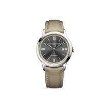 Baume & Mercier Classima 스테인리스 스틸 & 캔버스 시계 - GREY