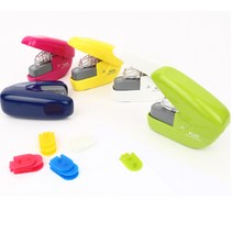 PLUS 플러스 페이퍼 클린치(SL-106NB) 심 없는 스테플러 최대 6매, 그린