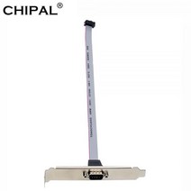 plc케이블 2세트단 마더 보드 9 핀 암-RS232 DB9 Com 포트 리본 직렬 케이블 커넥터 브래킷 포함), [01] 기타 (ae˚) frequ, 01 기타