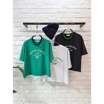 [반다리] 테니스 크롭 티셔츠
