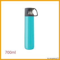 PR 프로디아 컵 일체형 진공 보온병 700ml, 색상/블루