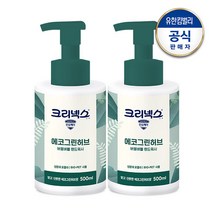 크리넥스 버블버블 핸드워시 에코 그린허브향 500mlX2개, 상세 설명 참조, 상세 설명 참조