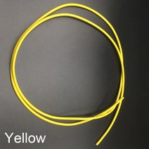 권선코일 구리선1미터 8AWG 6.5mm OD UL1015 600V 105C 주석 도금 구리 실리콘 고무 연선 브레이드 전선 케, 05 Yellow_01 8 AWG