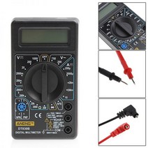 접지테스터기 멀티 테스터기 LCD 디지털 미터 DT-830 전기 전압계 전류계 옴 테스터 AC/DC 750/1000V Amp 볼트 DT-830B 홈 P10 125445, Without 배터리, 한개옵션0