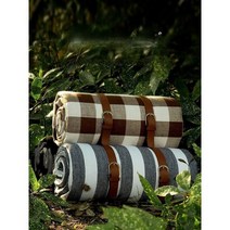 백패킹롤매트 피크닉 소풍 나들이 써머레스트 슬리핑, 블루 스트라이프 (200cmx200cm)