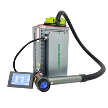 논가스 용접기 레이저 프라즈마 절단기 배낭 청소 기계 100w 200w jpt mopa 발전기 금속 나무 페인트에 대 한 휴대용 녹 제거 기계, 보증금
