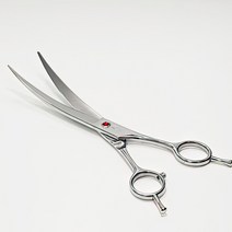 보거스 애견커브가위 강아지 커브 가위 8 고양이 도구 멍멍이 대형견 개