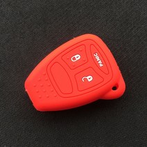 랭글러 튜닝용품 부품 jeep 루비콘 차박실리콘 고무 키 커버 케이스 셸 프로텍터 지프 랭글러 jk 커맨더, 04 빨간