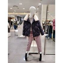G-CUT (행사) [g-cut] 구스다운 플리스카라 퀼팅 점퍼(7252417013)