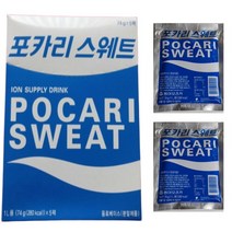 동아오츠카 포카리스웨트 분말 가루 5포 x 74g 이온음료 분말 1리터용량