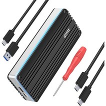GMM 정품 MacBook Pro 2013-2015 iMac Air 2013-2017용 12+16핀 SSD용 USB C 3.2 SSD 인클로저 조정 가능한 표시기가 있는 휴대용, UD0901