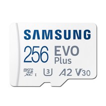 삼성 호환-EVO 플러스 마이크로 SD 카드 512 기가 바이트 256 A2 V30 U3 전송 128 메가바이트/초 메모리 C10 U1 TF 64 V10 A1, [03] 256GB U3 A2 V30