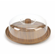 원형 케이크접시 빵접시 케익 커버 뚜껑 덮개 접시 음식 보관 베이커리 식당 부페 가정