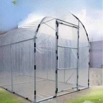 비닐 하우스 온실 다육이 꽃 창고 텃밭 방수 미니 가든, 2m x2m x2m