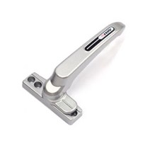 잠금장치 양방향 크리센트 프로젝트 손잡이 문 창문 방범 안전 장치, 02)프로젝트손잡이/실버