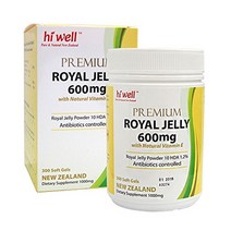 NZ 직구 Hi Well 로얄젤리 Premium 뉴질랜드산 500 Vitamin E 300softgel 1pack, 수량, 상세참조