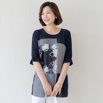 미니드 밴딩 소매 블라우스 BL204207