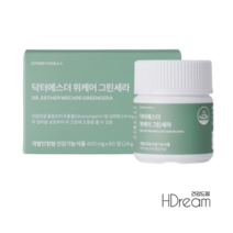 여에스더 닥터에스더 위케어 그린세라 금은화 추출물 HD 에스더 위영양제, 닥터에스더 위케어 그린세라 60정 1박스
