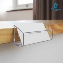 부착용 접착용 아크릴 명함케이스 명함꽂이