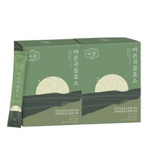 건강한약속 바른 곡물효소 2박스x30포 100% 국산 곡물, 바른 곡물효소 2박스(총60포)